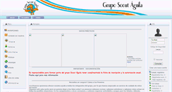 Desktop Screenshot of gruposcoutaguila.org