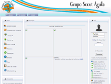 Tablet Screenshot of gruposcoutaguila.org